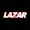 Lazar Logo Throw Pillow Official Georgenotfound Merch