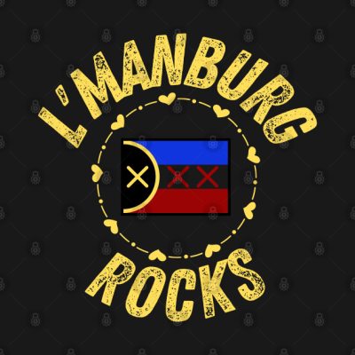 Lmanburg Rocks With Cute Flag Crewneck Sweatshirt Official Georgenotfound Merch