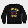 Lmanburg Rocks With Cute Flag Crewneck Sweatshirt Official Georgenotfound Merch