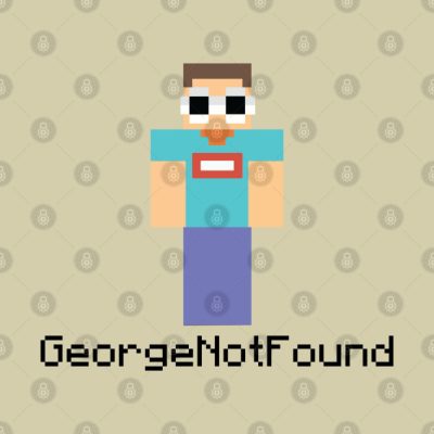 Georgenotfound Throw Pillow Official Georgenotfound Merch