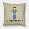 Georgenotfound Throw Pillow Official Georgenotfound Merch