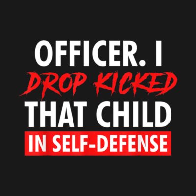 Officer I Drop Kicked That Child In Self Defense Hoodie Official Georgenotfound Merch