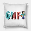 Gnf With Mc Skin Throw Pillow Official Georgenotfound Merch