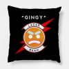 Lazarbeam Gingy Logo Throw Pillow Official Georgenotfound Merch