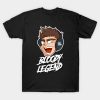 Bloody Legend Lazarbeam T-Shirt Official Georgenotfound Merch