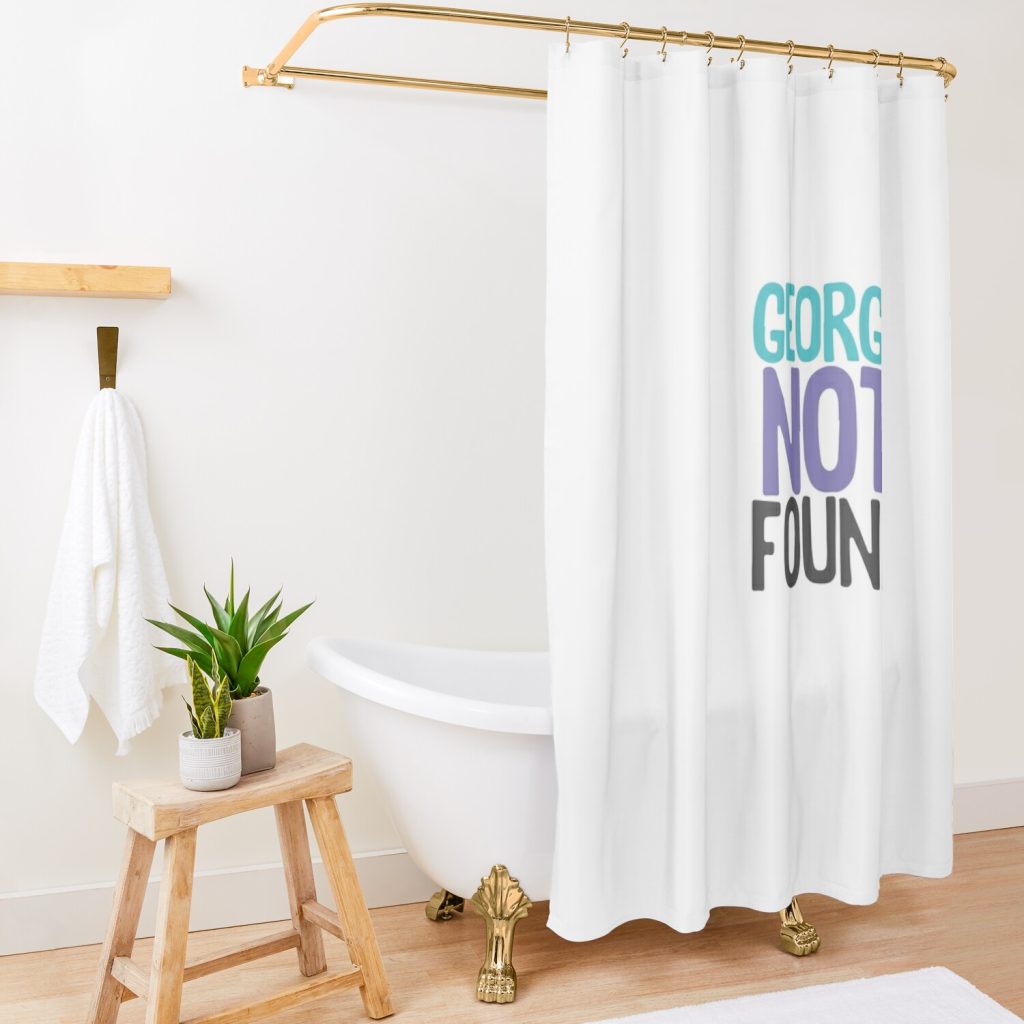 GeorgeNotFound Shower curtain Official Haikyuu Merch