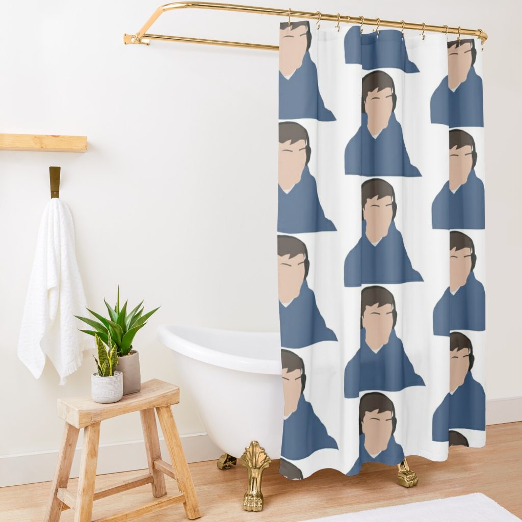 GeorgeNotFound Shower curtain Official Haikyuu Merch