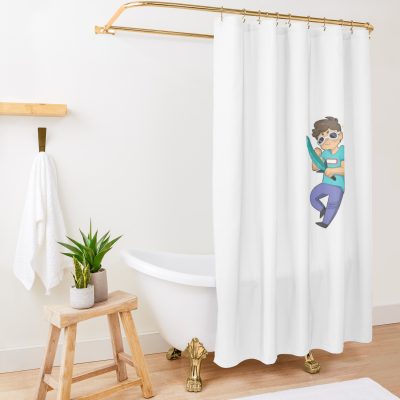 georgenotfound Shower curtain Official Haikyuu Merch