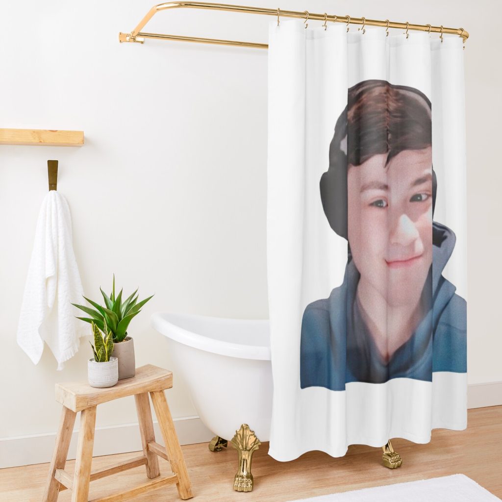 georgenotfound Shower curtain Official Haikyuu Merch