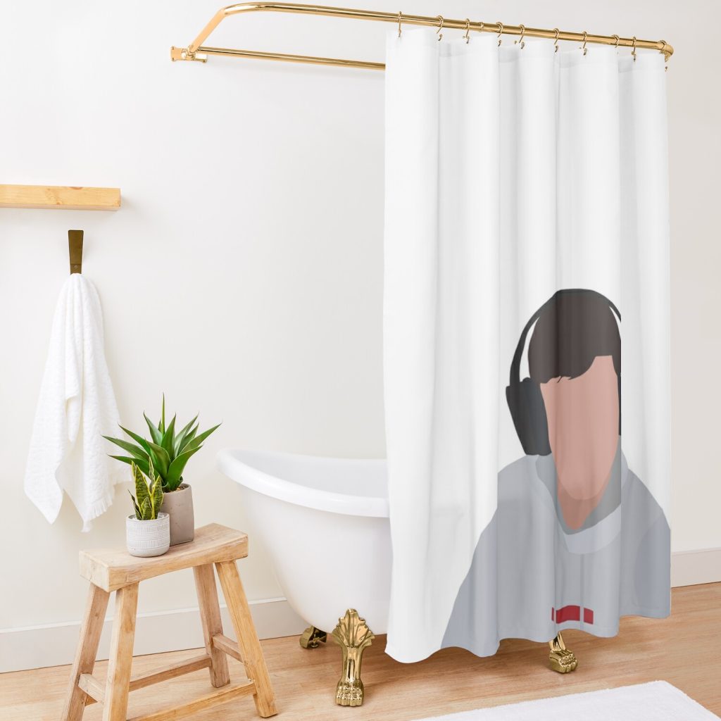 georgenotfound Shower curtain Official Haikyuu Merch