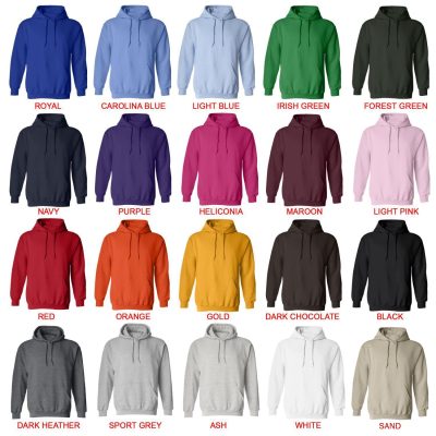 hoodie color chart - GeorgeNotFound Shop